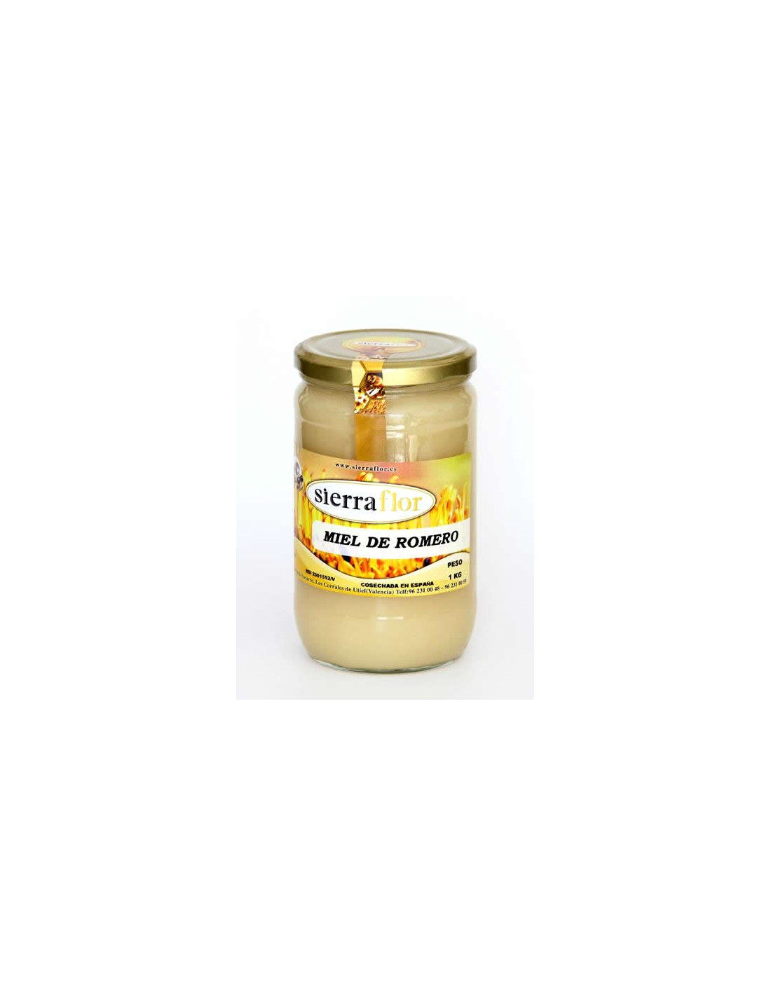 Panal de miel de romero