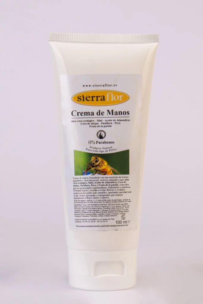 Crema de manos con miel Miel Sierra Flor 100 ml
