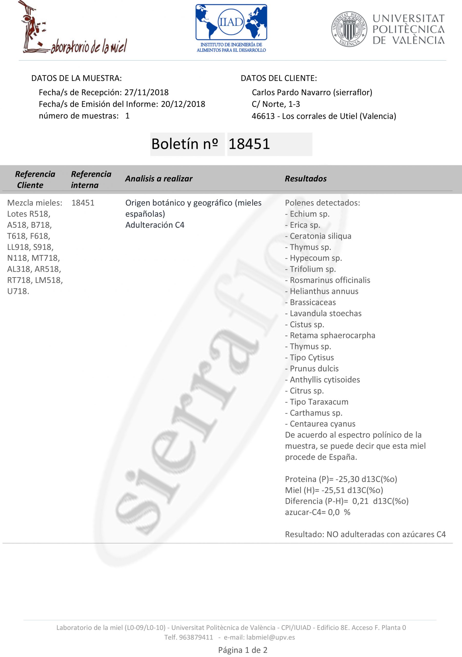 boletin miel sierraflor 000