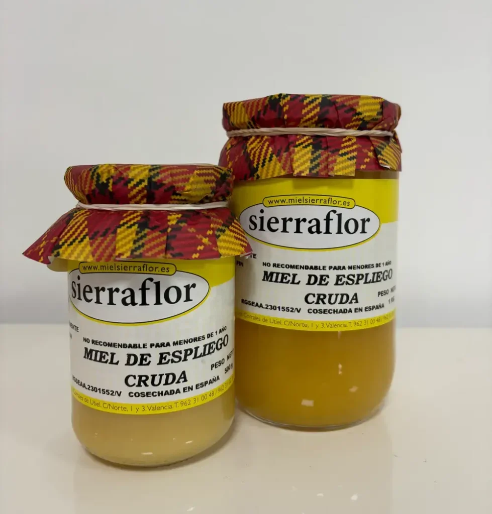 Miel cruda de espliego
