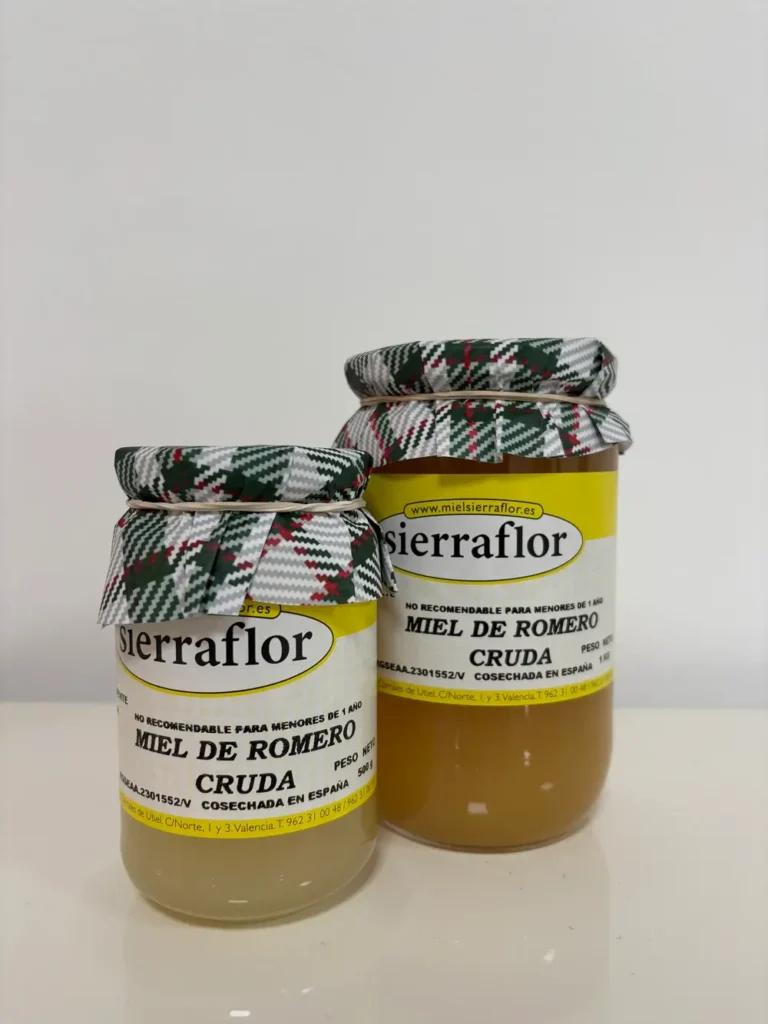 Miel de romero cruda