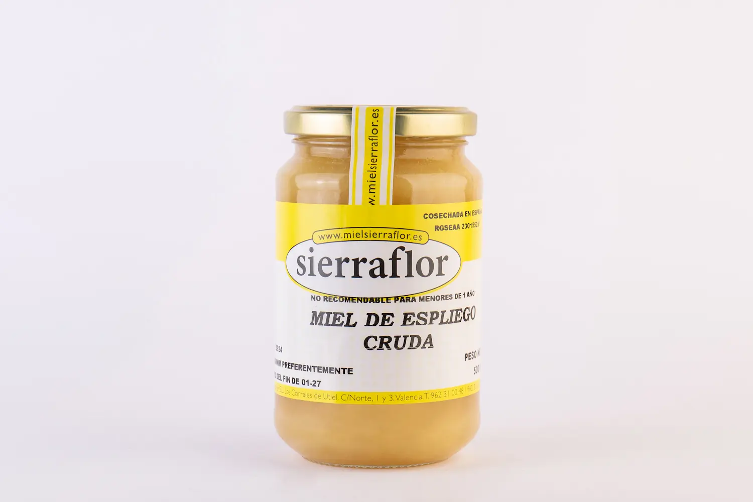 Miel de espliego cruda