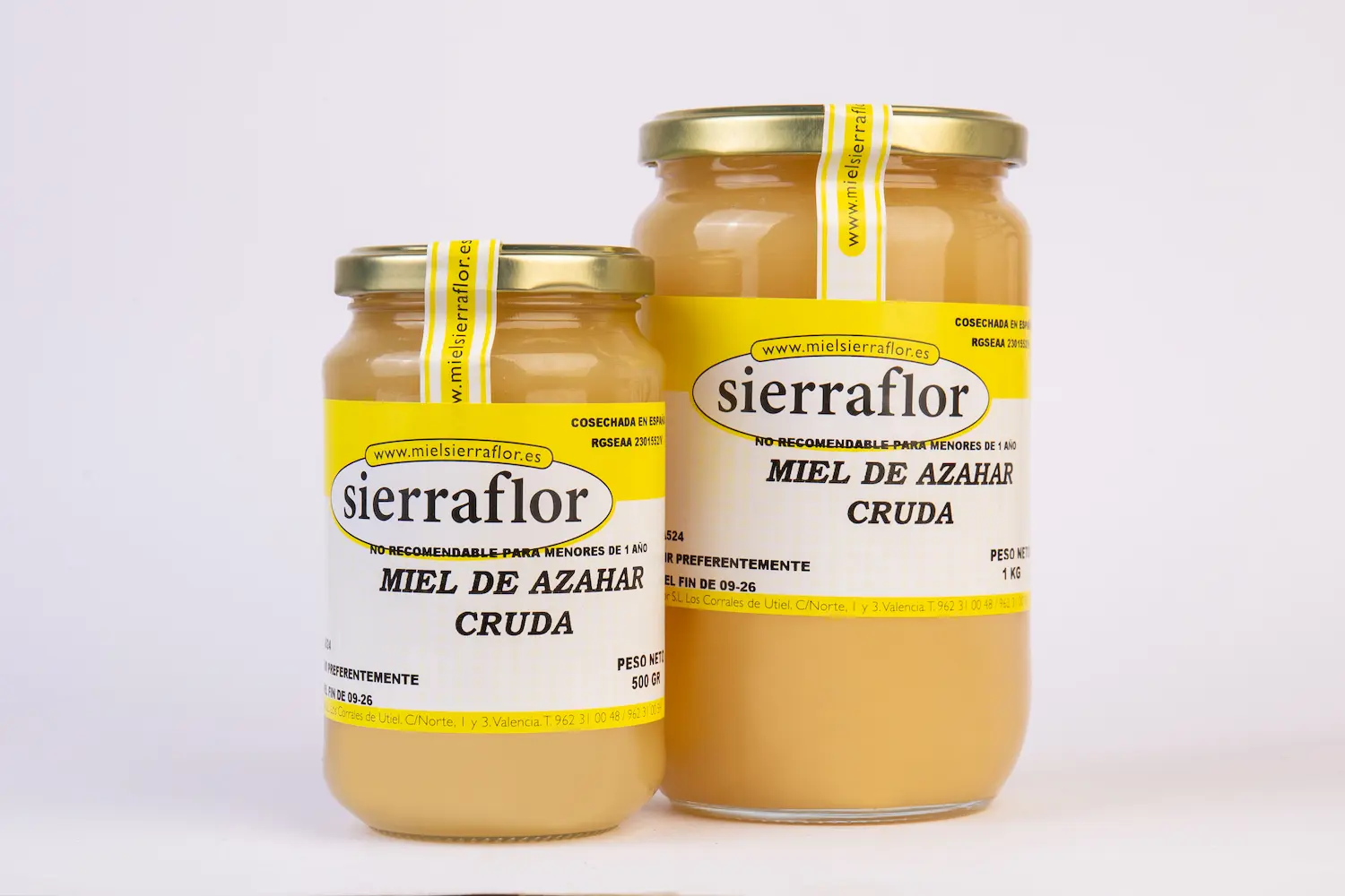 Miel de Azahar cruda