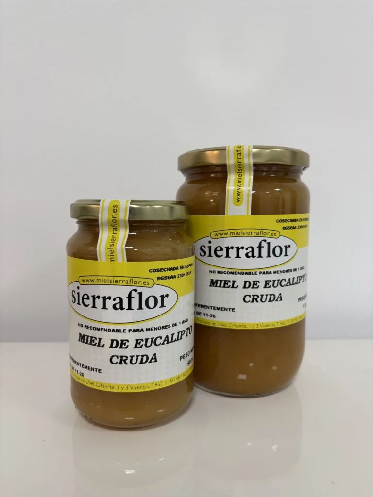 Miel de eucalipto cruda