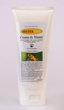 Crema de manos con miel
