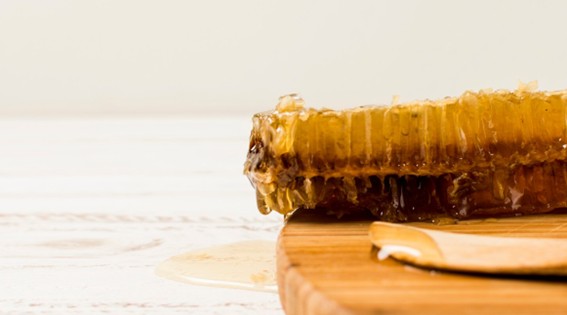 la glucosa y la miel