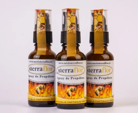 Sprays con propóleo