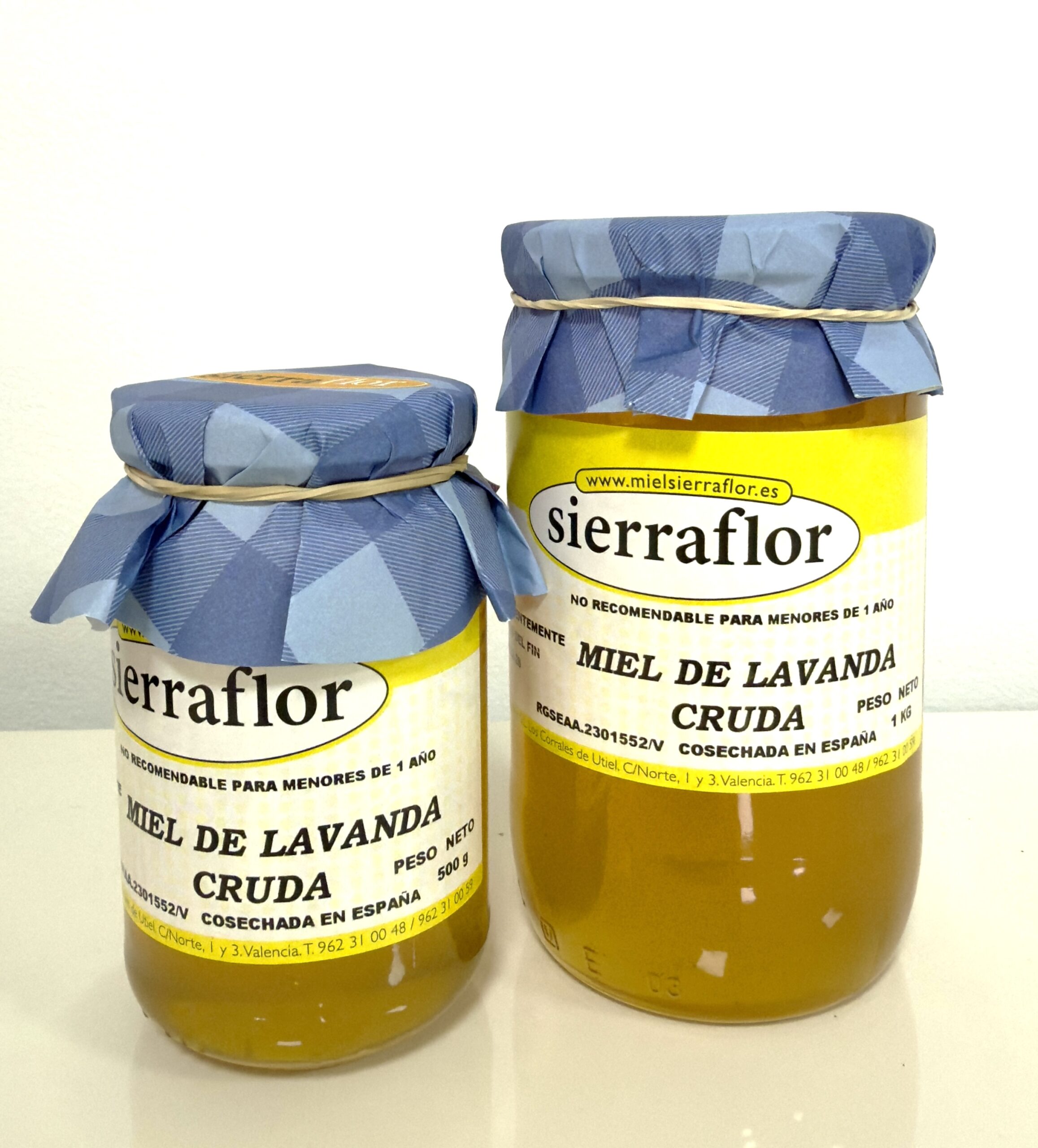 Miel de Lavanda Cruda Gourmet