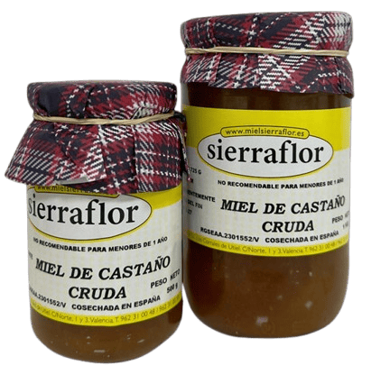 mieles-castaño-cruda-gourmet-miel-sierraflor-