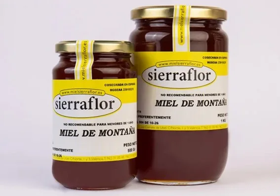 Miel de montaña para recetas culinarias