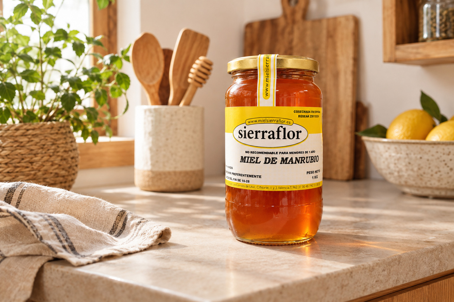 Miel de manrubio de Sierraflor
